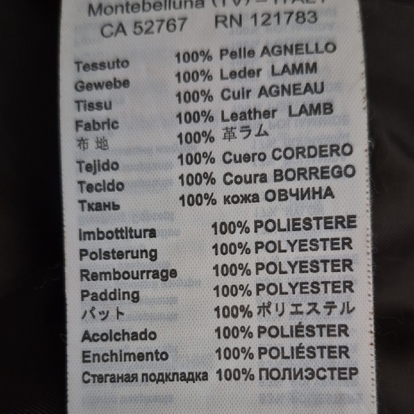 Geox Dark Brown Leather Jacket with  Fur Trim - Picture 9 of 12